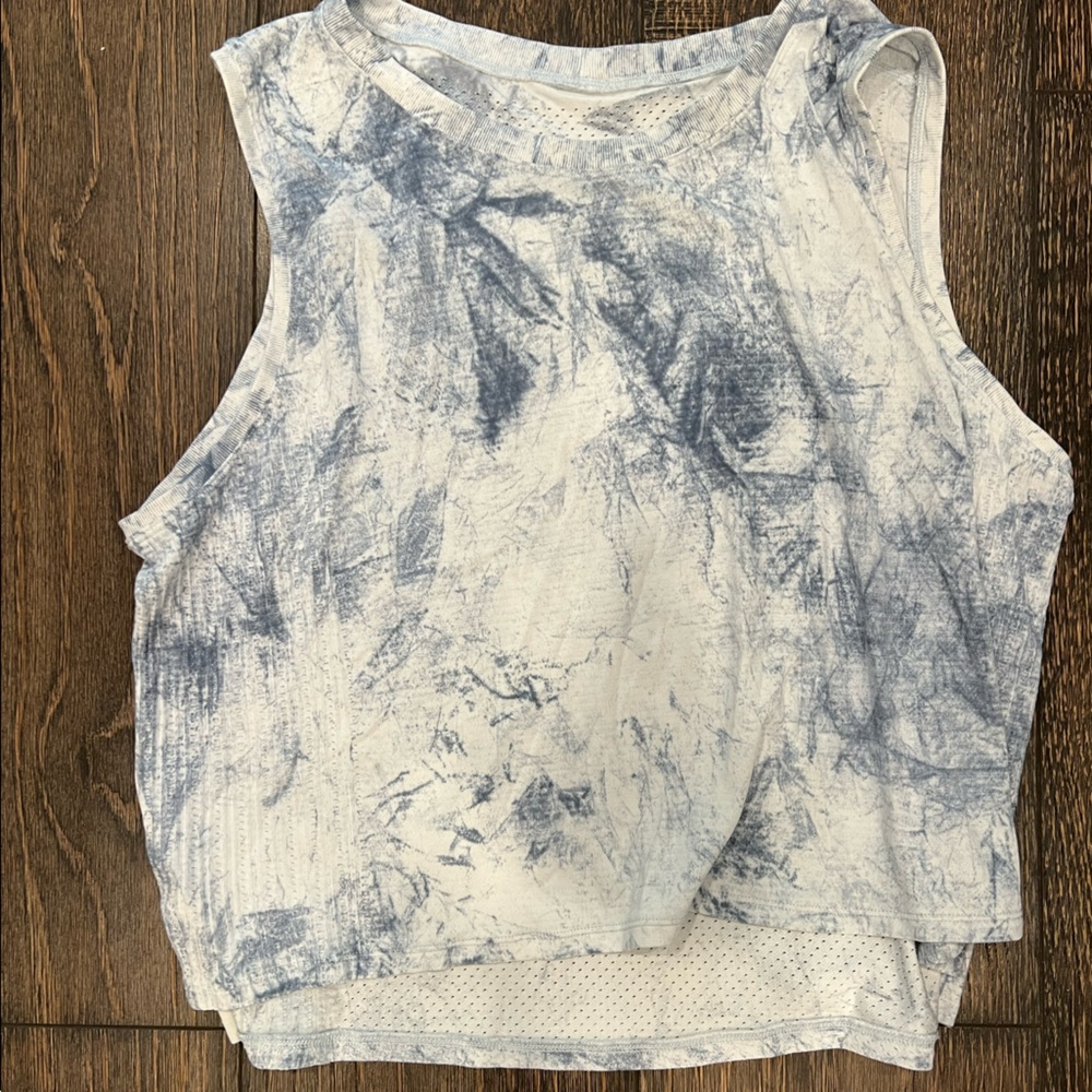 Tie dye lululemon workout tank